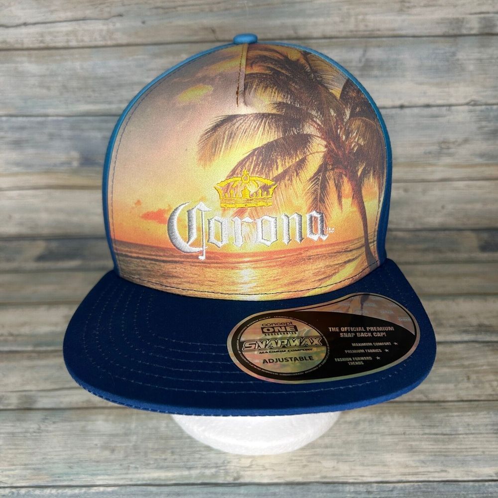 Concept One Corona Find‎ Your Beach Logo Adjustable Hat Cap